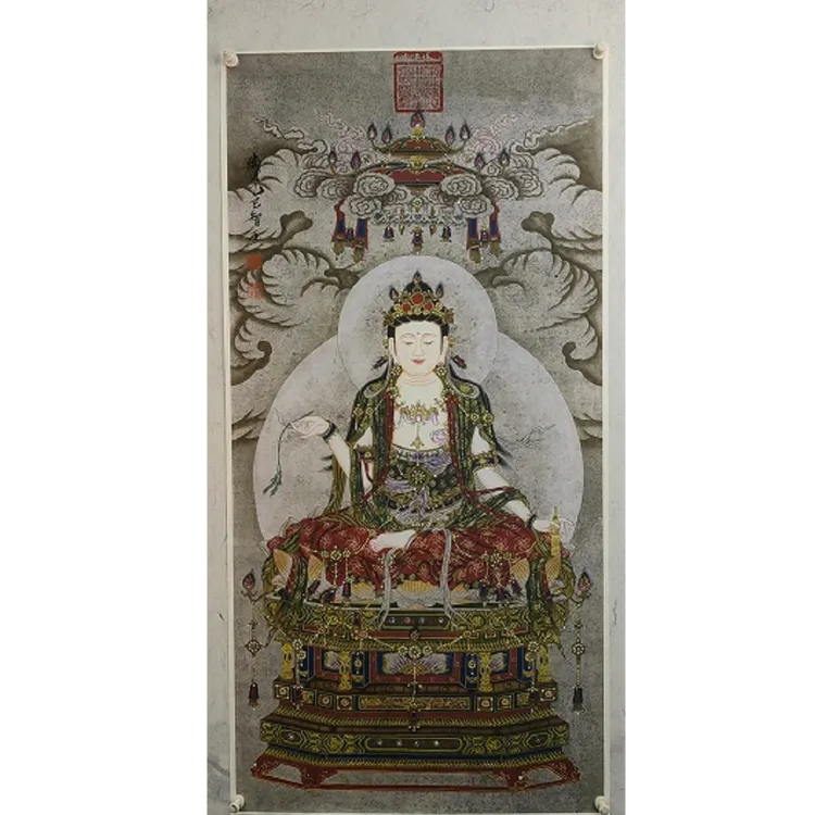 多尊菩萨,手工画像