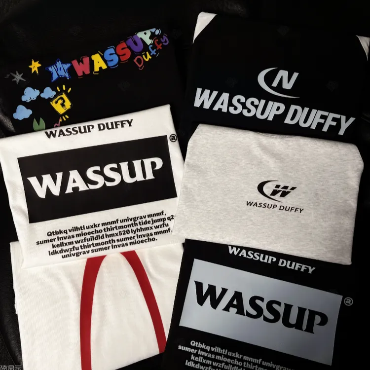 【001-050】秋季重磅长袖男女百搭潮牌美式印花t恤百搭圆领上衣ins