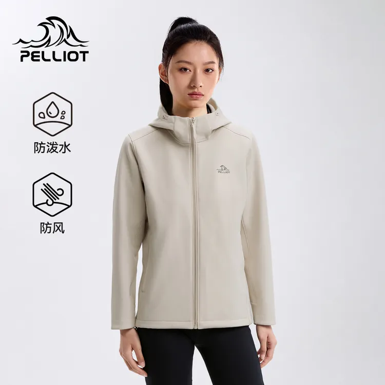 【风盾升级Pro】伯希和户外软壳衣外套防风防泼水徒步登山保暖耐磨商品图