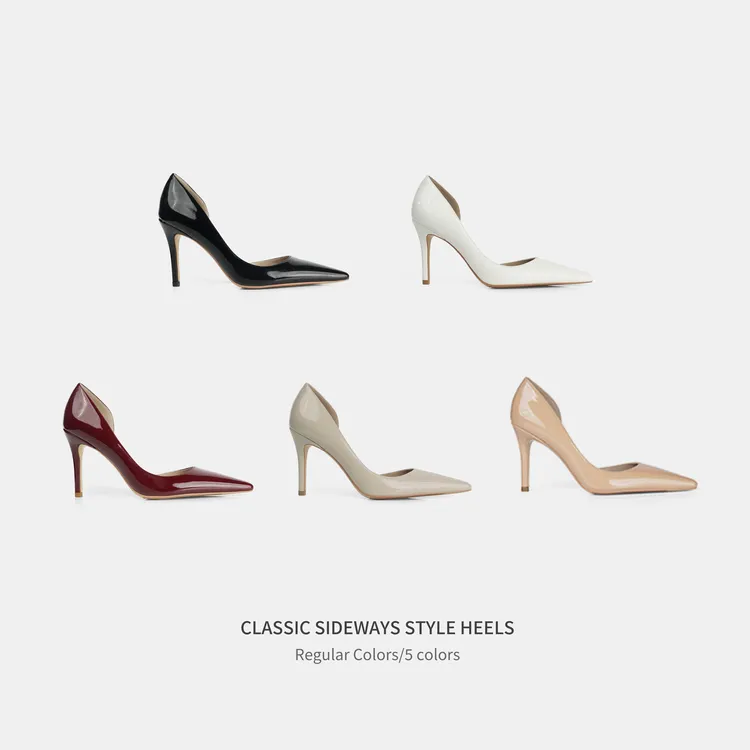 Cihi‘LUXE HEELS’侧空定制diy线条/颜色  浅口高跟单鞋系列