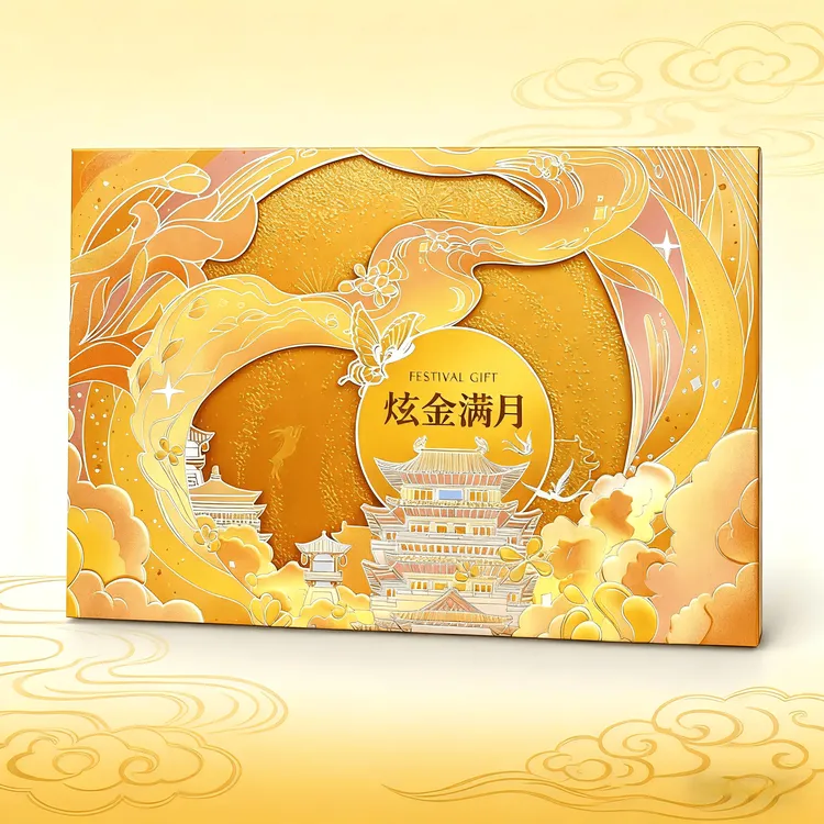 【满月团圆】琼式多口味月饼礼盒/五仁/牛肉/海南斑斓椰丝中秋送礼