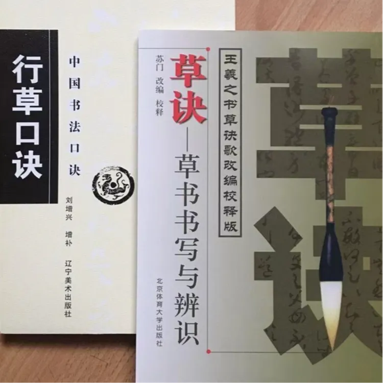 行草口诀中国书法口诀草诀草书书写与辨识书法入门字帖书籍