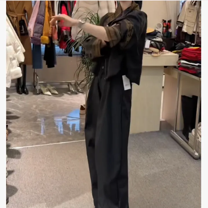 2025冬季新款潮流韩版爆款网红外套裤子AW21