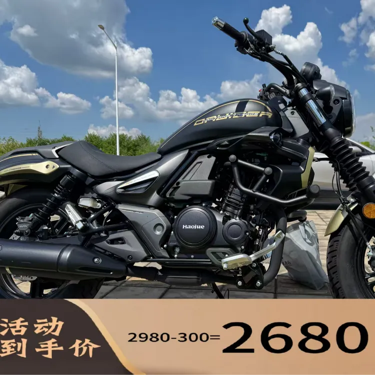 豪爵TR300 PLUS改装件-黑金版全套组合-微米级涂装工艺铝合金材质