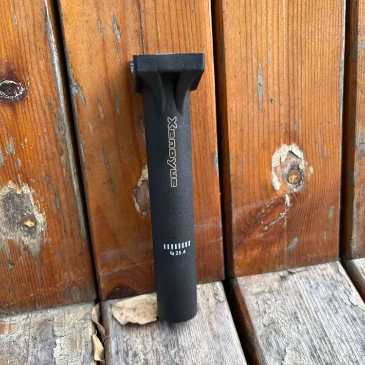 Kenoyue品牌BMX自行车塑包铝25.4前后双标坐杆