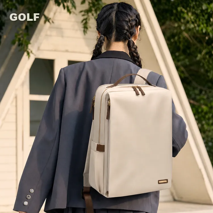 GOLF/高尔夫2026新款背包简约休闲通勤旅行双肩包多功能电脑包