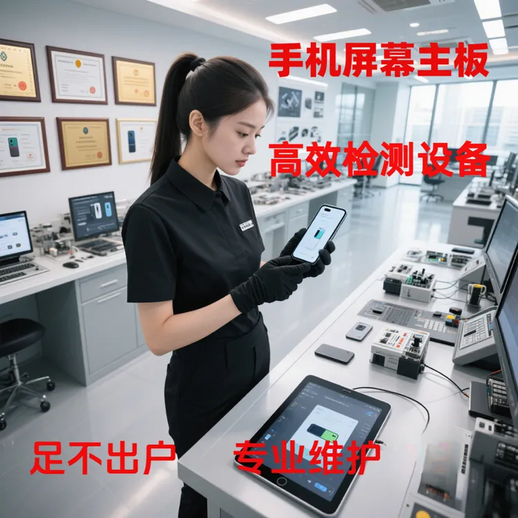 苹果安卓手机换电池换原装电池手机主板CPU虚焊主板断线脱落触点