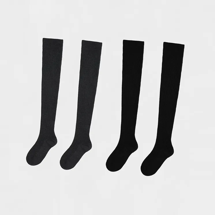 我是摩羯 万搭长筒袜 100S可机洗绵羊毛亲肤时尚百搭袜子