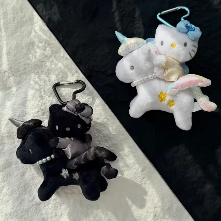 【大阪限定】Hello Kitty 独角兽 小马天使Kitty钥匙扣玩偶