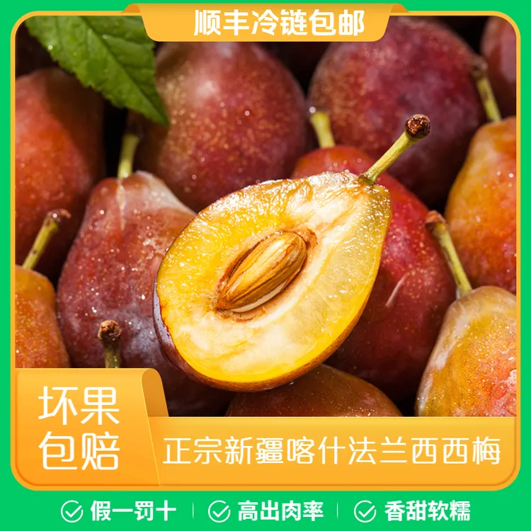 【正宗法兰西西梅!】新疆喀什法兰西西梅应季果拍下顺丰冷链发货