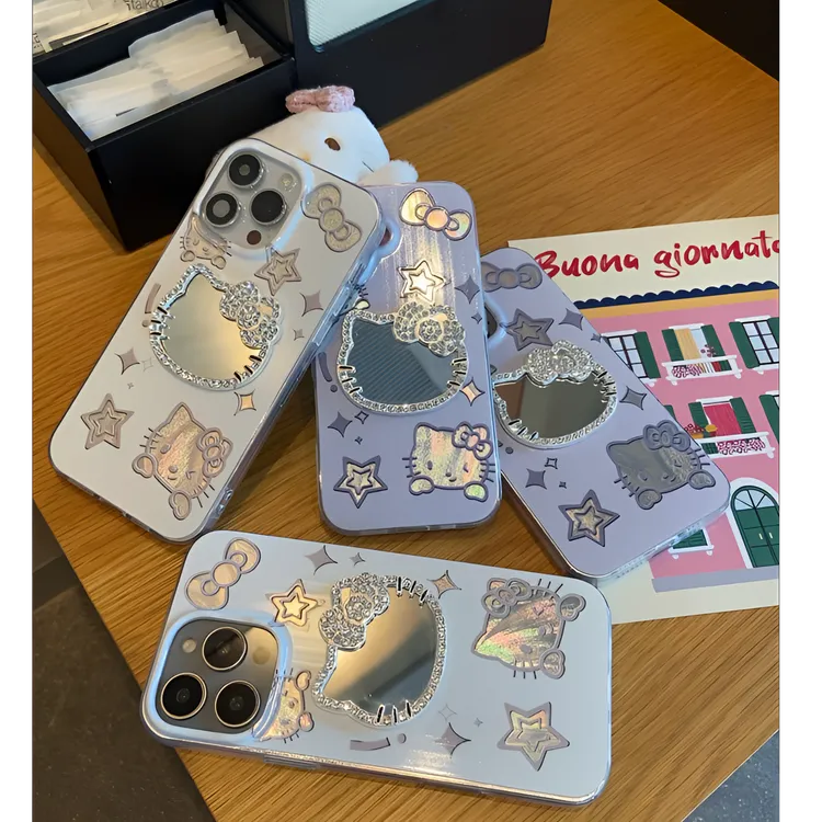 歌诗丹途新款星星kt适用16苹果手机壳15全包14简约13潮牌12可爱11