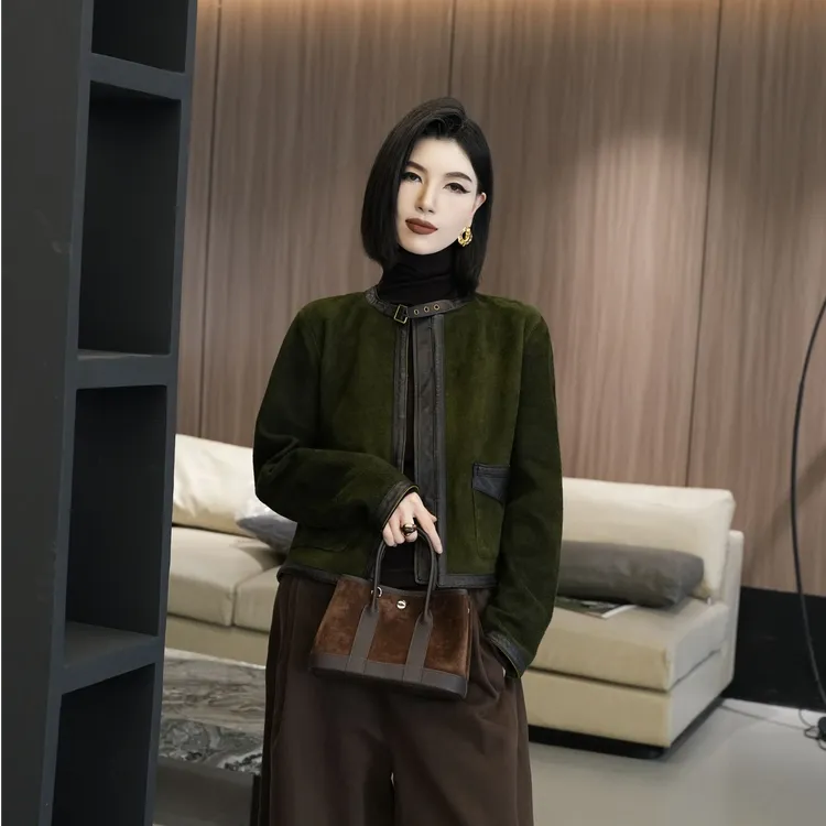 POPULARYW【冬日柏林】Z·R上品屋 轻奢风高级感优雅小众短款外套