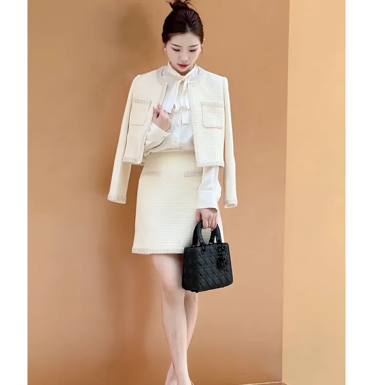 【iditto品牌】小香风外套女秋季名媛短款上衣TWDC306