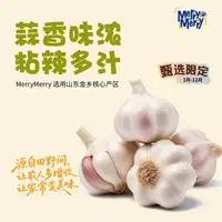 正宗山东金乡干大蒜 辛辣大蒜头 产地直发干大蒜 蒜香十足xm