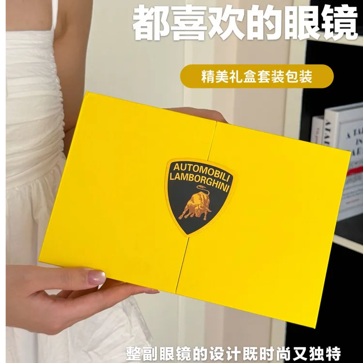 兰博基尼联名无边框素颜老花眼镜适合男女佩戴舒适显瘦时尚精美