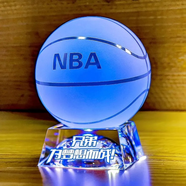 男生生日礼物创意水晶篮球520送男朋友同学情实用男士diy毕业礼品