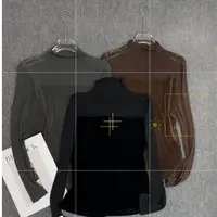 【锦衣服饰】DM 2450百搭显瘦丝绒拼接小衫