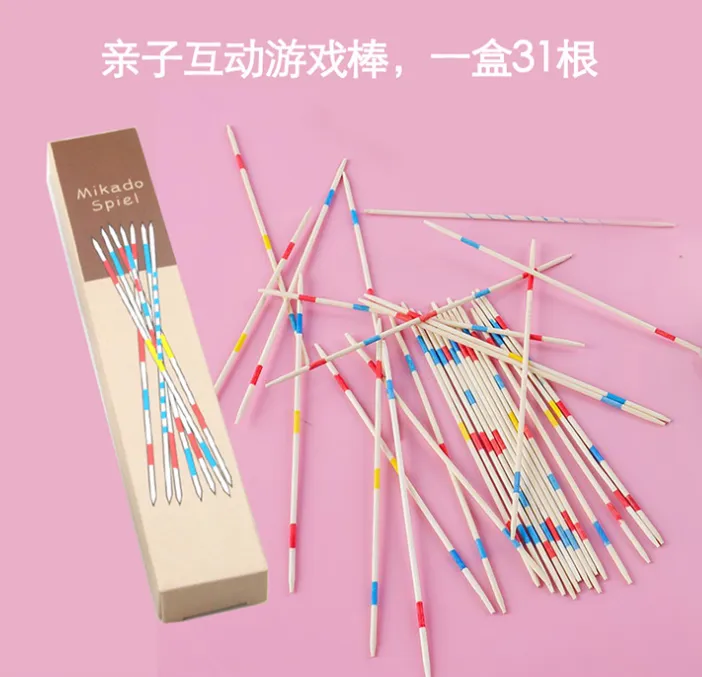 【抢！31根】创意亲子宝宝挑木棒玩具益智盒装80后趣味怀旧经典商品图