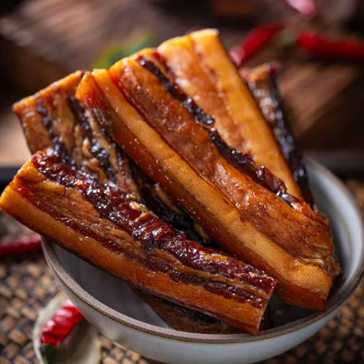 杏香腊肉400克精选农家土猪肉正宗广式腊味营养传统生产