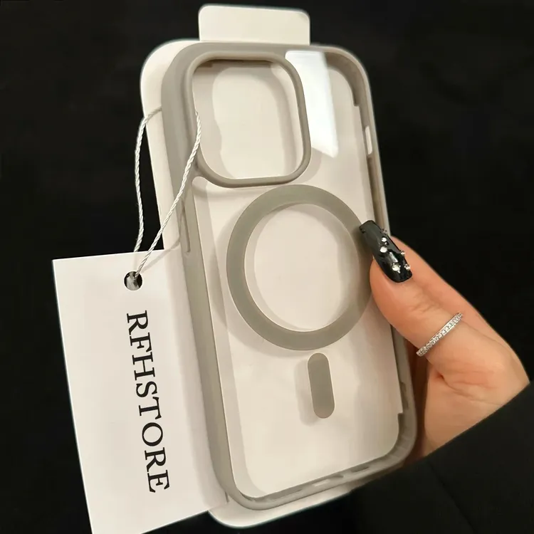 BANCA磁吸肤感磨砂适用iPhone16/17promax手机壳苹果15/14透明13