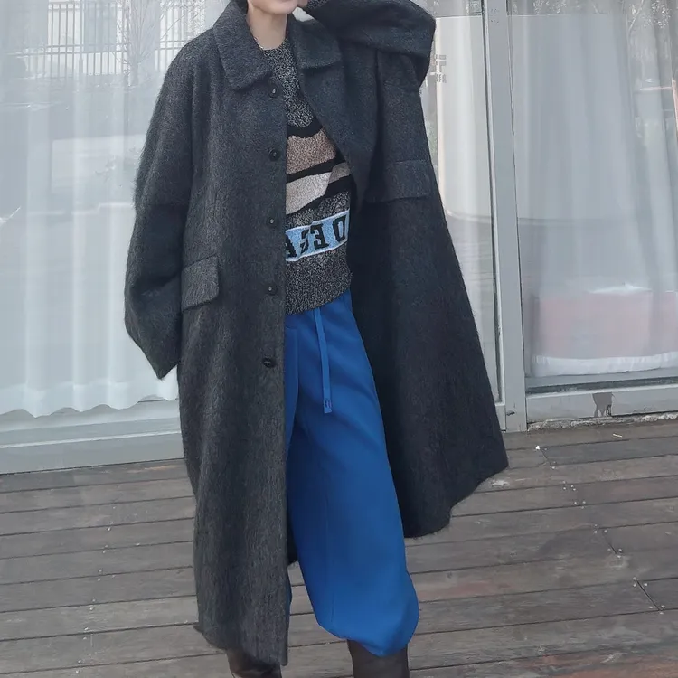 【SFF严选】DEGAIA 25冬单面呢长大衣10969