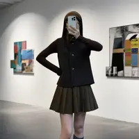 【格一专场专属】短款常规款厚款韩式毛呢马甲显瘦秋冬2620