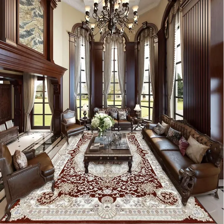 LEZME【LOUVRE∣卢浮宫】土耳其原装进口新中式复古现代客厅卧室地毯