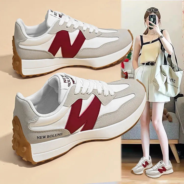 【新百伦正品】N字运动鞋女鞋男鞋小蛮腰情侣款男阿甘鞋老爹鞋秋季