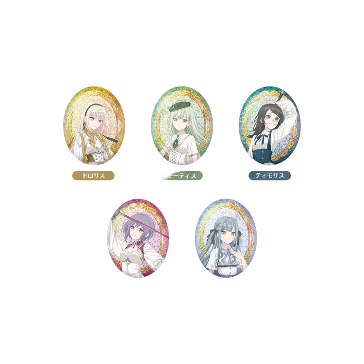 【bilibili预售】 BanG Dream! 骑士系列 椭圆吧唧徽章