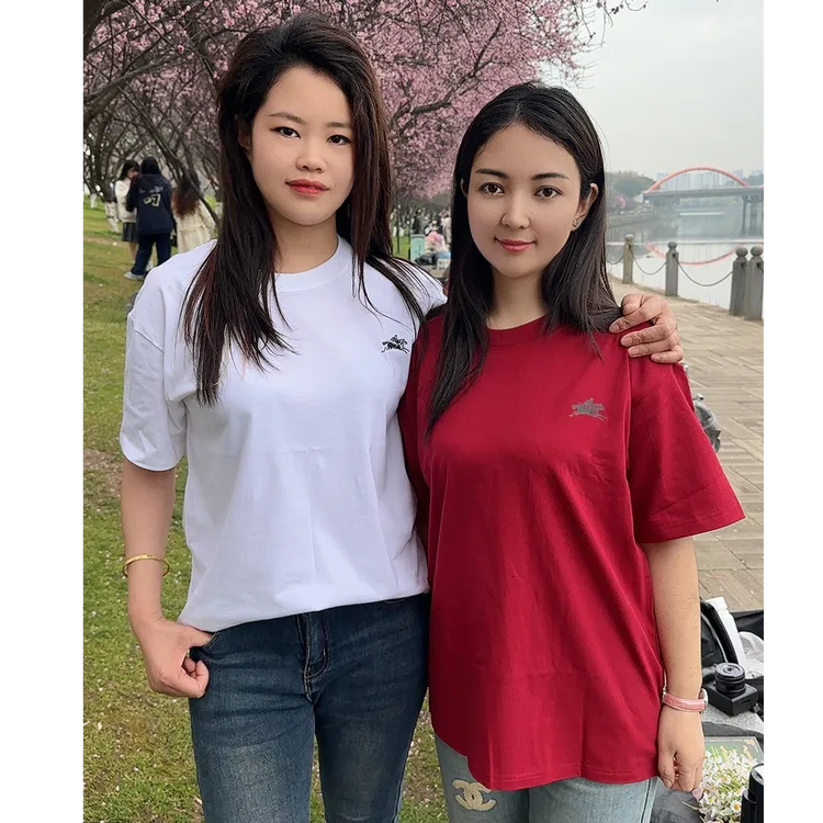 骑士聖保羅纯棉T恤短袖纯色夏季透气上衣圆领宽松百搭经典半袖