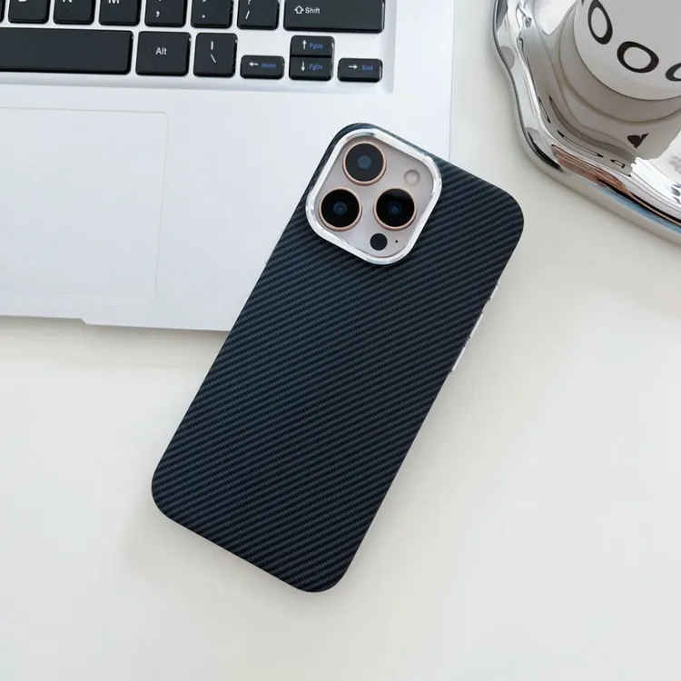 [清仓不退不换]强磁全包凯夫拉纹手机壳适用苹果16pro手机壳