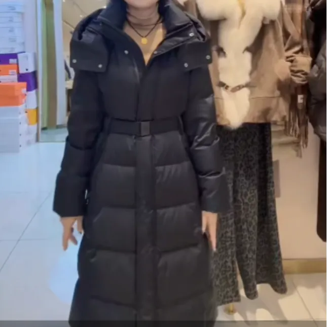 2025冬季新款潮流韩版爆款网红中长款外套棉服AO33