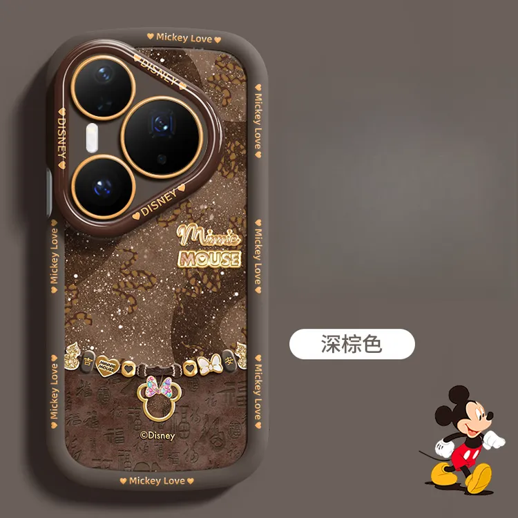 适用华为pura80Pro手机壳新款pura80ultra全包防摔p70福鼠珠串