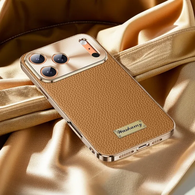 【苹果手机壳】适用iPhone17/16/15/14/13系列真皮全包防摔保护套