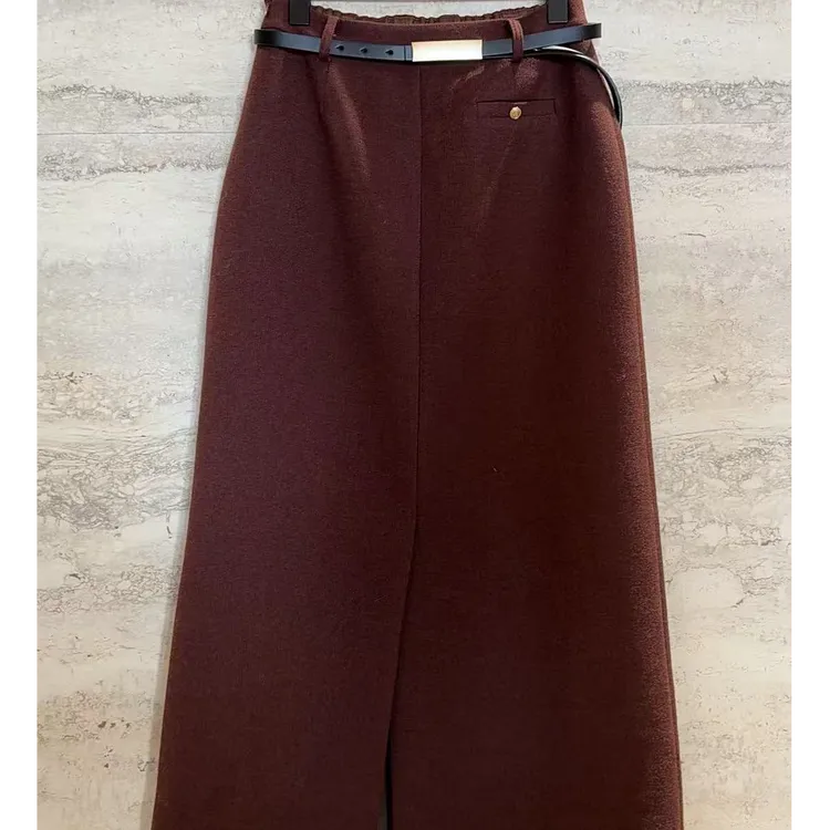 TANTAN 时尚气质A字秋冬简约半身裙3472