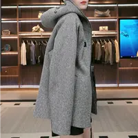 【绘尚D13黛仪3126】美式秋冬休闲百搭情侣款个性外套W253126
