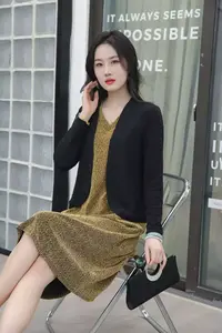 新款开衫中老年女装时尚洋气百搭长袖