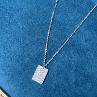 吊坠925银 时尚简约小众漂亮925银女礼物