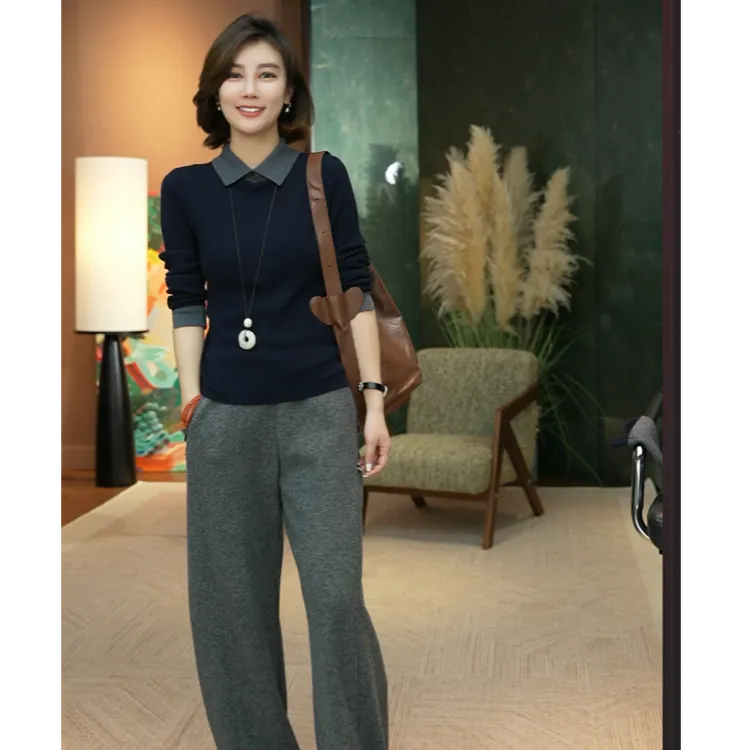 Syan【百穿不腻】秋季洋气女款长袖设计师轻奢时尚休闲百搭卫衣