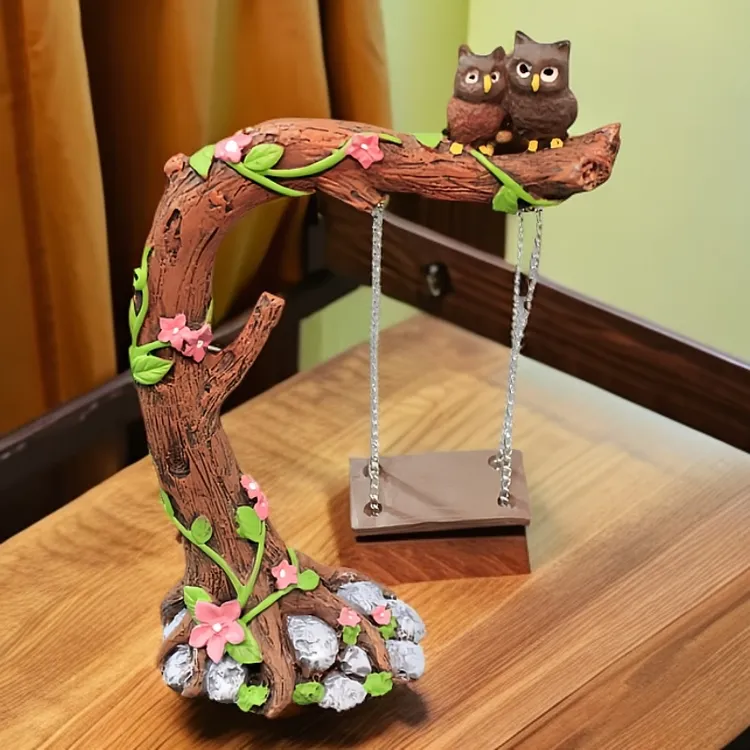 manwei/蛮微微景观造景秋千画架椰子树苹果树拱门小鸟路牌帐篷