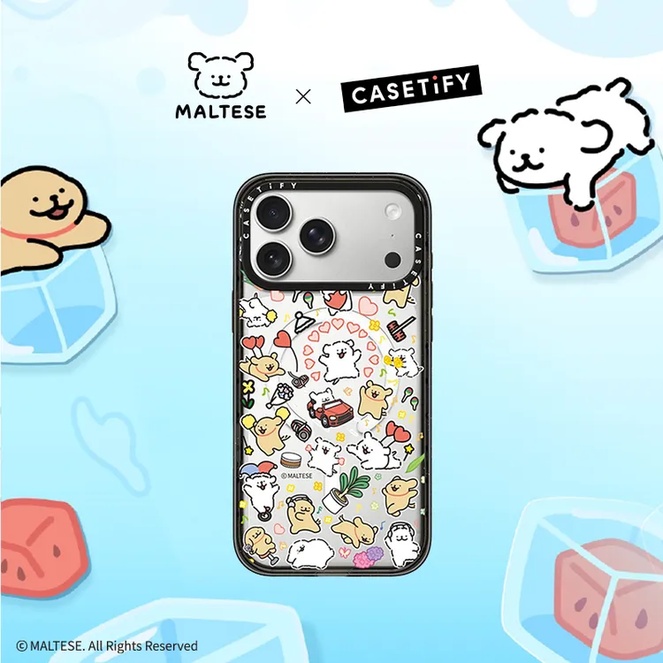 【陶陶专属】CASETiFY 线条小狗系列手机壳保护套防摔iPhone16/17