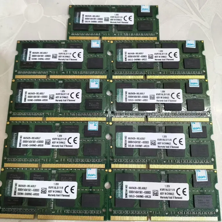 笔记本内存条4G笔记本内存条8G