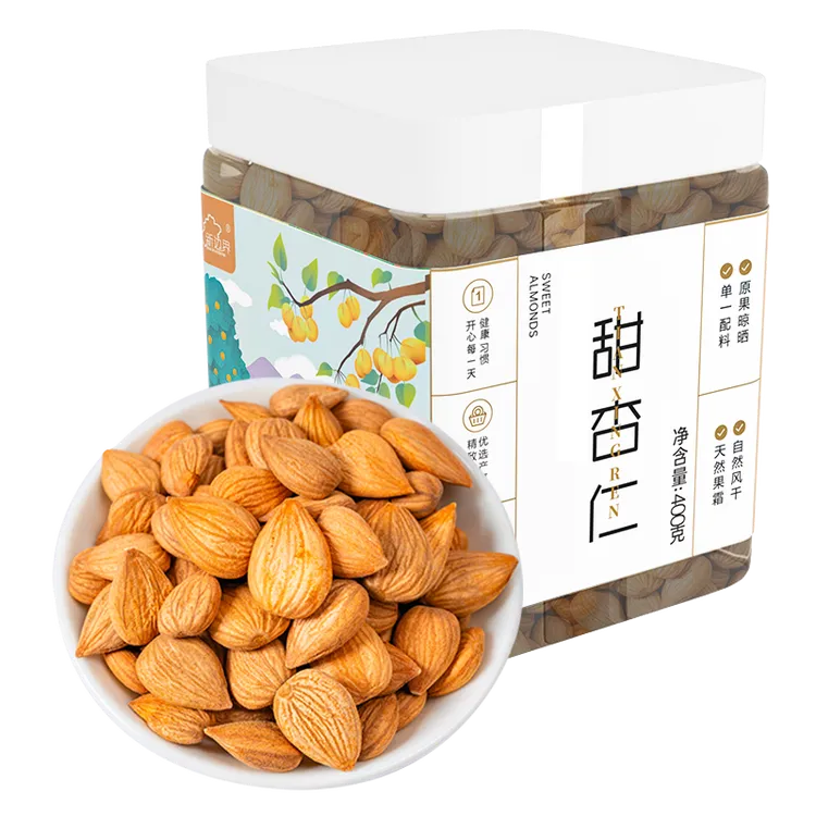 新疆新边界甜杏仁400g配料表只有甜杏仁南杏仁坚果