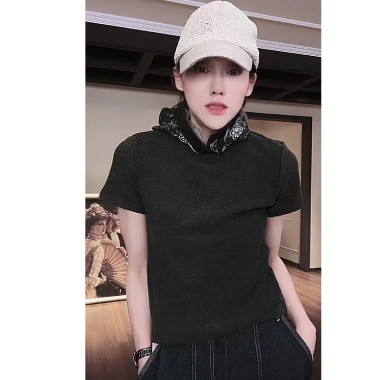 秋冬必入 微微绒 弹力巨大 绒感T恤 T0704