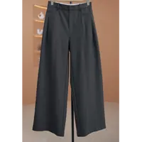 【荣荣】春季新款高腰垂感休闲阔腿西装裤-K15006