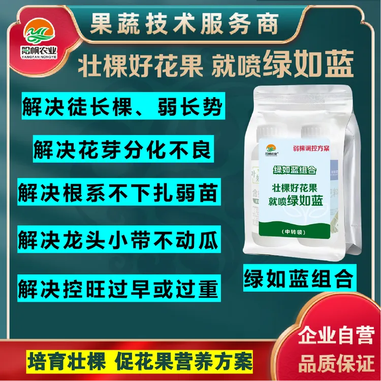 喷施调整弱苗徒长解决花芽分化差叶片黄化早衰 培育壮棵连续坐果