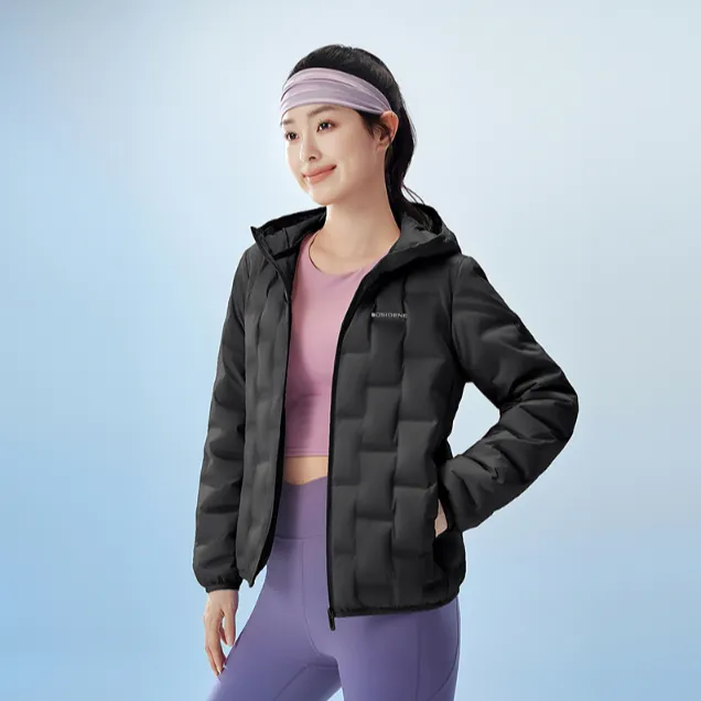 波司登【商场同款】鹅绒2025秋新款女短款轻暖羽绒服外套1036