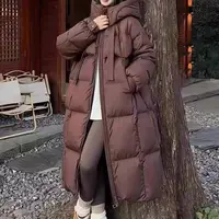 桑梓   韩版时尚大被子保暖羽绒服8801