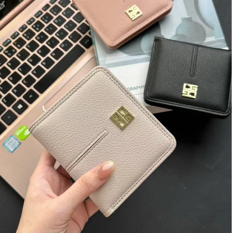 迪雅路【小钱包】韩版女士软皮双折对折钱包 零钱卡包迷你便携折叠