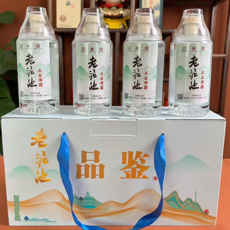 老泥池【品鉴】古法酿造优质白酒纯粮酿造浓香型52度250ml
